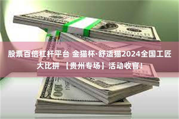 股票百倍杠杆平台 金猫杯·舒适猫2024全国工匠大比拼 【贵州专场】活动收官！